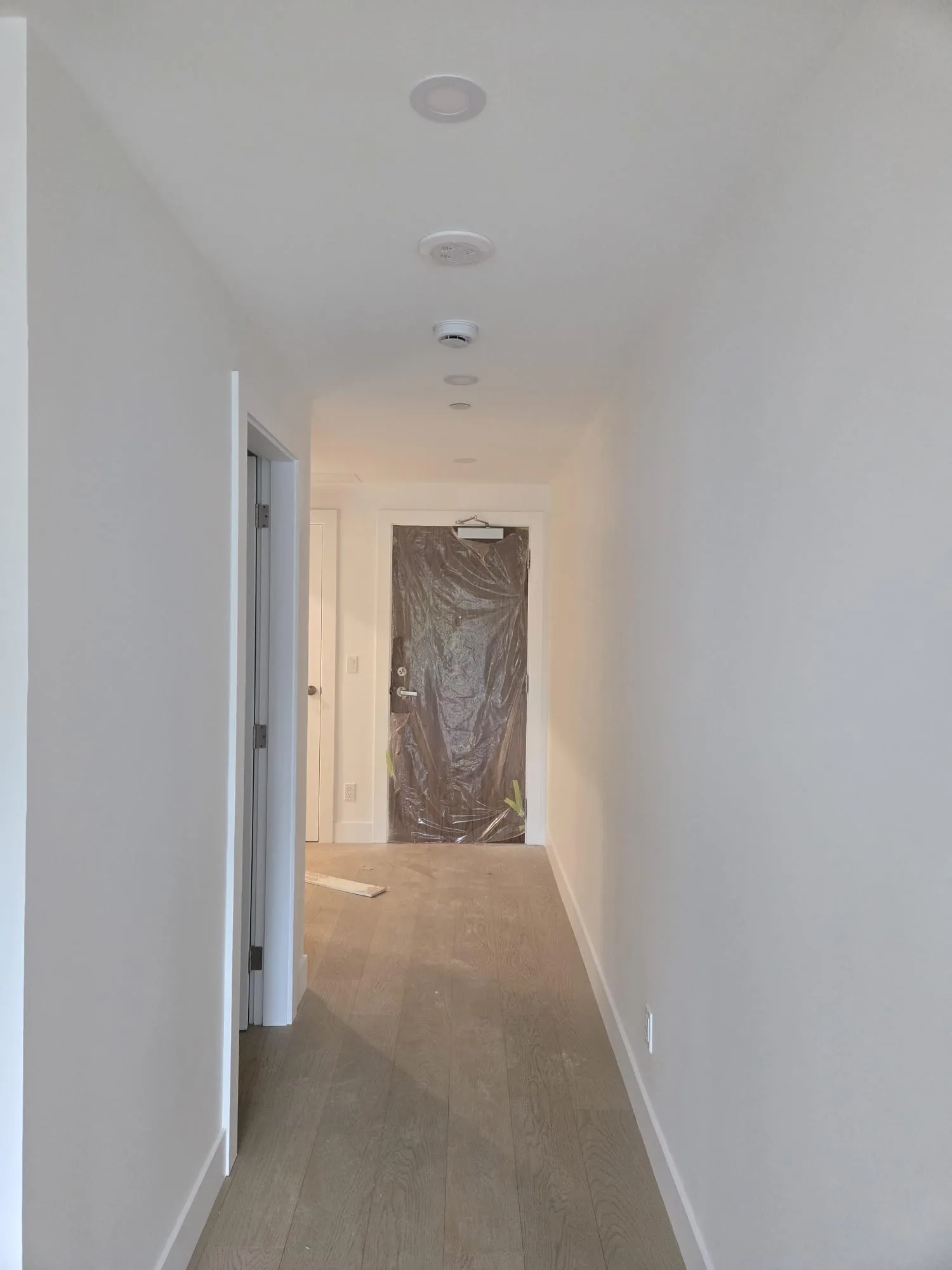 Commercial space with clean, professional wall finish