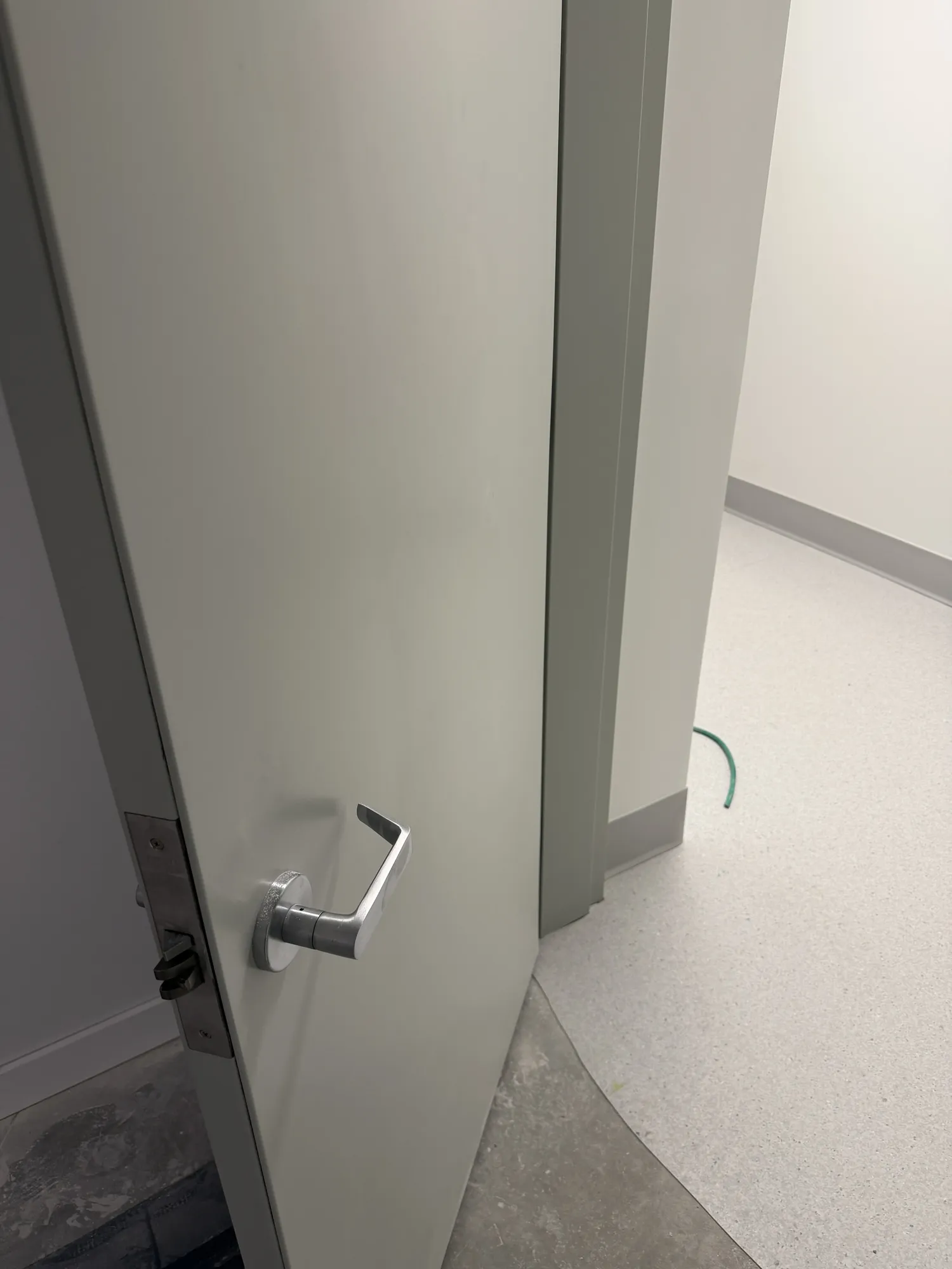 Flawless door and frame finish