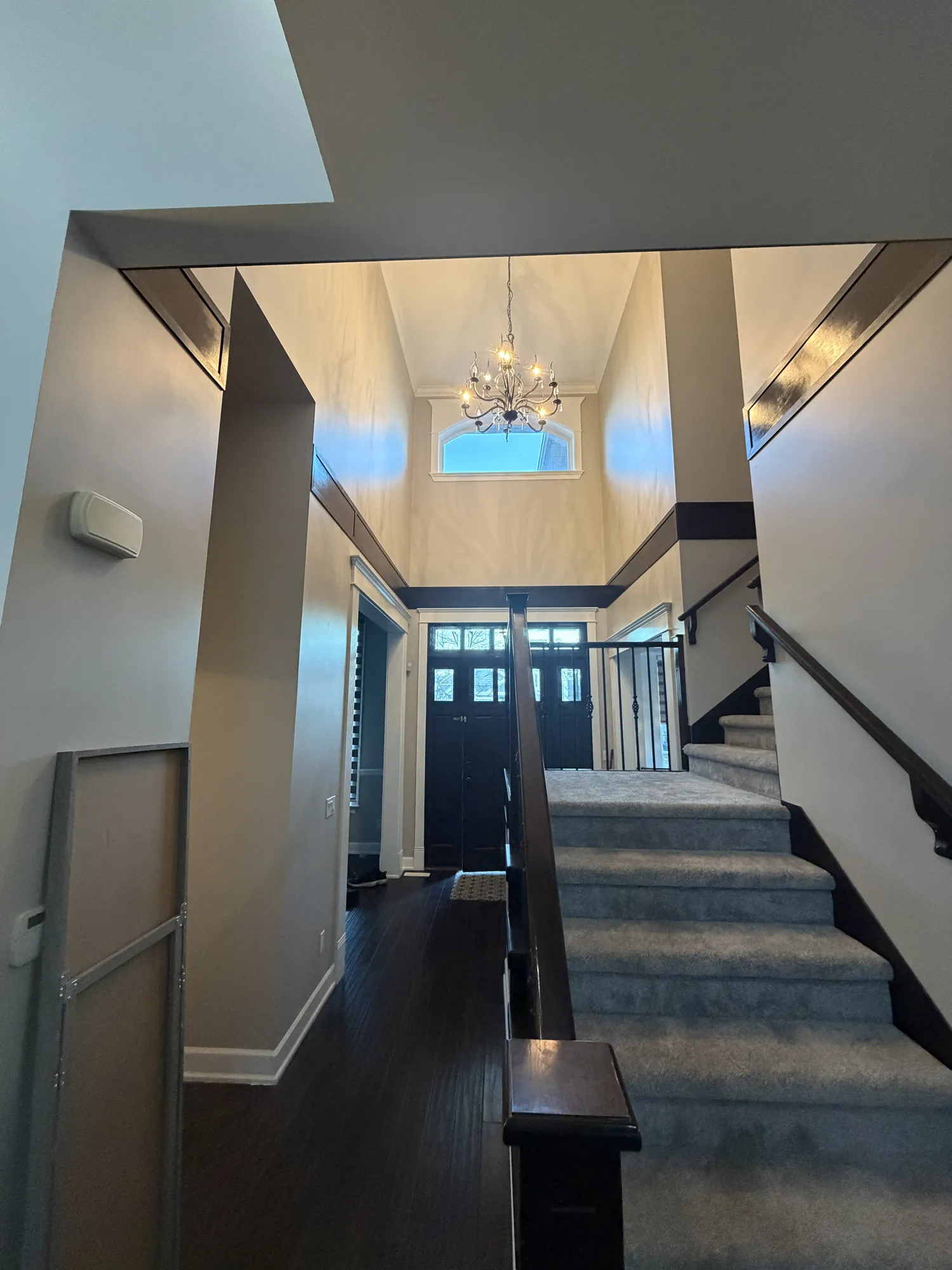 Freshly painted room with clean trim and smooth walls